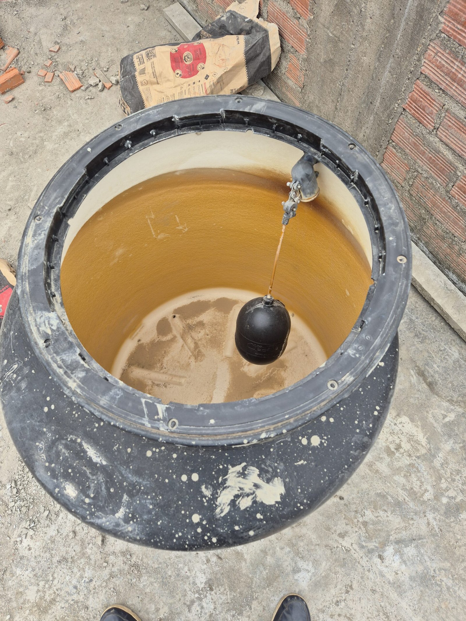 Limpieza y desinfección en tanque elevado — enjuague final